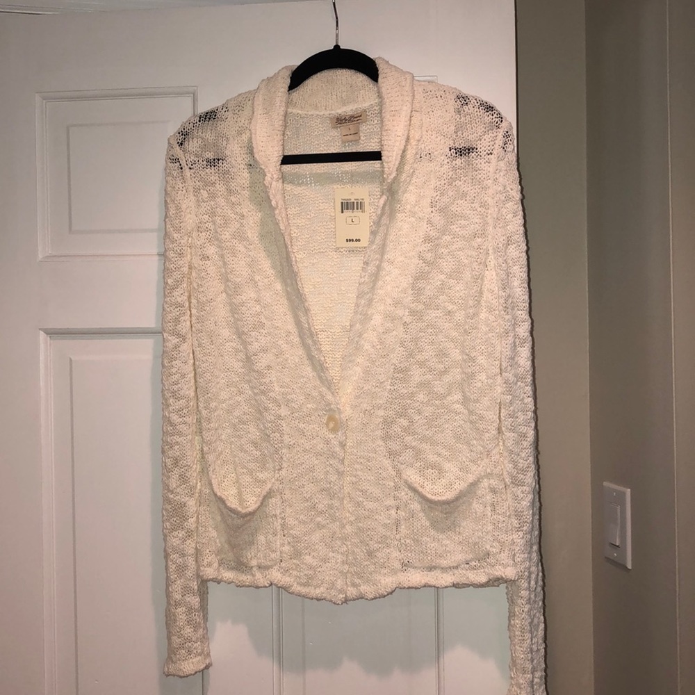 Lucky Brand White Sweater